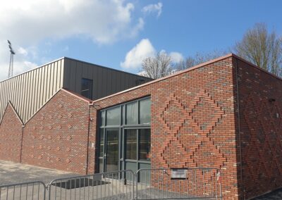 Nieuwbouw gymzaal Winkler Prins Veendam